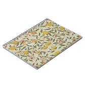 Carnet Conception de papier peint de fruit ou de grenade (Côté gauche)