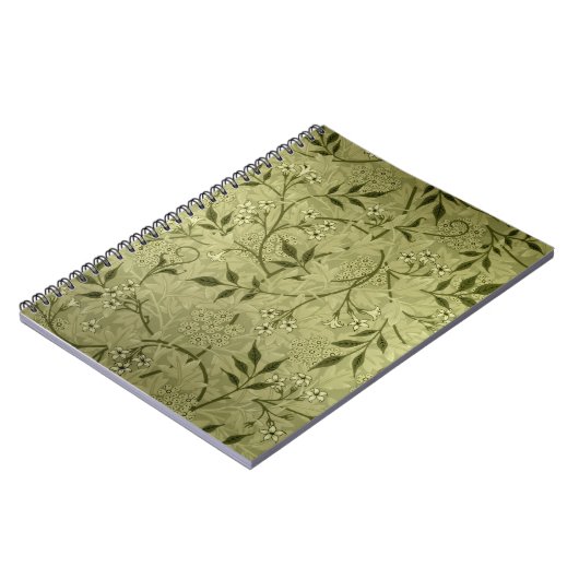 Carnet Conception de papier peint de "jasmin", 1872 (Côté gauche)