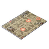 Carnet Conception de papier peint de treillis avec un (Côté gauche)