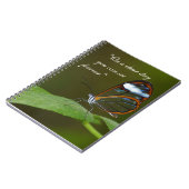 Carnet Conception de papillon de Glasswing "temps clair" (Côté gauche)