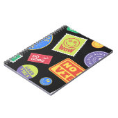 Carnet Conception de patchs cool tendance. Wi arrière - p (Côté gauche)