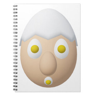 Carnet Conception de personnage d'œuf fantaisiste RG & RA