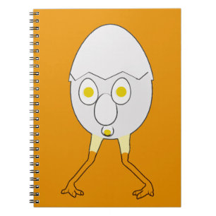Carnet Conception de personnage d'œuf fantaisiste RG & RA