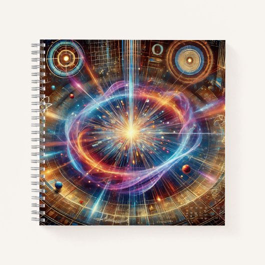 Carnet Conception de physique quantique à haute énergie (Devant)