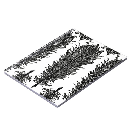 Carnet Conception de plume de zen (Côté gauche)