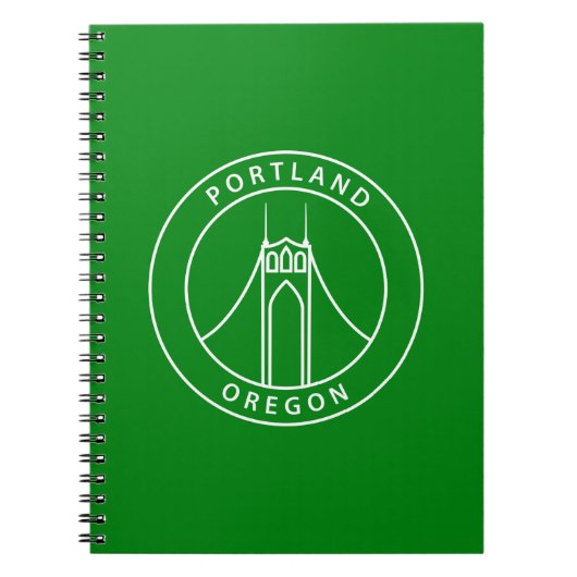 Carnet Conception de Portland Orégon (Devant)