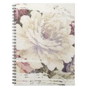 Carnet Conception de revêtement Retro Rose