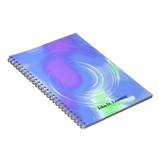 Carnet Conception de rotation abstraite moderne (Côté Droit)