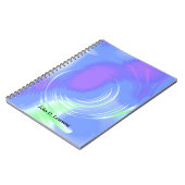Carnet Conception de rotation abstraite moderne (Côté gauche)