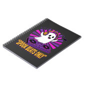 Carnet Conception de rythmes Halloween DJ fantôme effraya (Côté gauche)