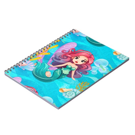 Carnet conception de sirène mystique (Côté gauche)