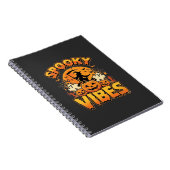 Carnet Conception de sorcière de citrouille d'Halloween V (Côté Droit)