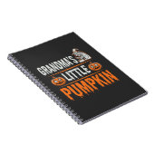 Carnet Conception de sorcière d'Halloween de petit citrou (Côté Droit)