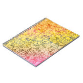 Carnet Conception de symbole d'amour de paix (Côté gauche)