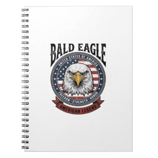 Carnet Conception de T-Shirt Patriotique Aigle Américain