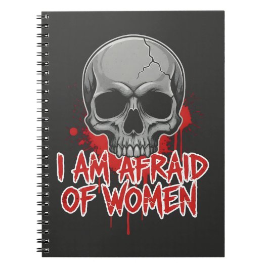 Carnet Conception de T-Shirt Peur des Femmes (Devant)