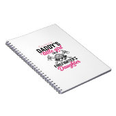 Carnet Conception de t-shirt vectoriel Citation Fille de  (Côté Droit)