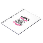 Carnet Conception de t-shirt vectoriel Citation Fille de  (Côté gauche)