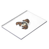 Carnet Conception de T-Shirt vectoriel de cheval de lune (Côté gauche)