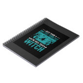 Carnet Conception de test ADN de sorcière d'Halloween (Côté gauche)