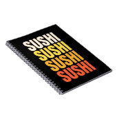 Carnet Conception de texte de Sushi (Côté Droit)