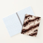 Carnet Conception de texture en marbre de Milkshake Cooki (Intérieur)