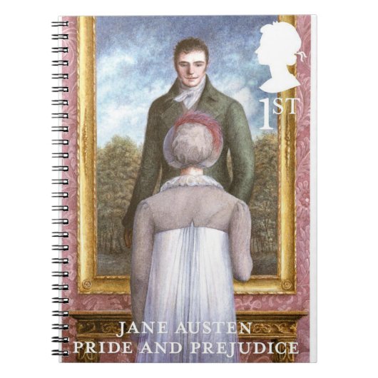 Carnet Conception de timbre Orgueil et Préjugés (Devant)