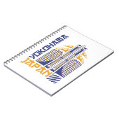 Carnet Conception de typographie de la skyline futuriste (Côté gauche)