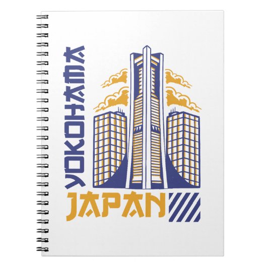 Carnet Conception de typographie de la skyline futuriste (Devant)