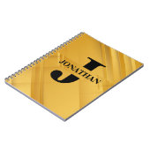 Carnet Conception de typographie de nom de lettre initial (Côté gauche)