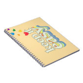 Carnet Conception de typographie Rétro Fierté facile à vi (Côté Droit)