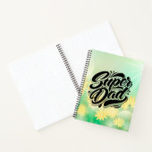 Carnet Conception de typographie Super Papa Héros-67888 (Intérieur)