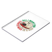 Carnet Conception de vacances de sieste de chat de Noël (Côté gauche)