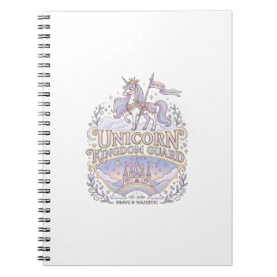 Carnet Conception de vecteur de cadeau de licorne de Wand