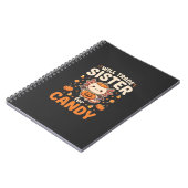 Carnet Conception de vecteur de commerce de bonbons Hallo (Côté gauche)
