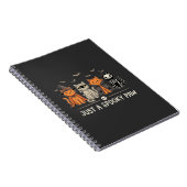 Carnet Conception de vecteur de costume de chat Halloween (Côté Droit)