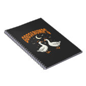Carnet Conception de vecteur d'oie de sorcière d'Hallowee (Côté Droit)