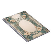 Carnet Conception Décorative Florale Art Nouveau (Côté Droit)