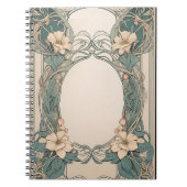Carnet Conception Décorative Florale Art Nouveau (Devant)