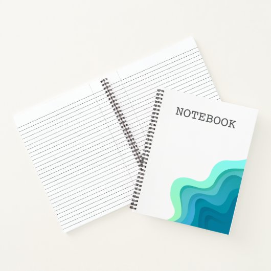 Carnet Conception découpée en papier stratifié (Intérieur)