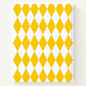 Carnet Conception des carreaux de diamants de l'arlequin (Dos)