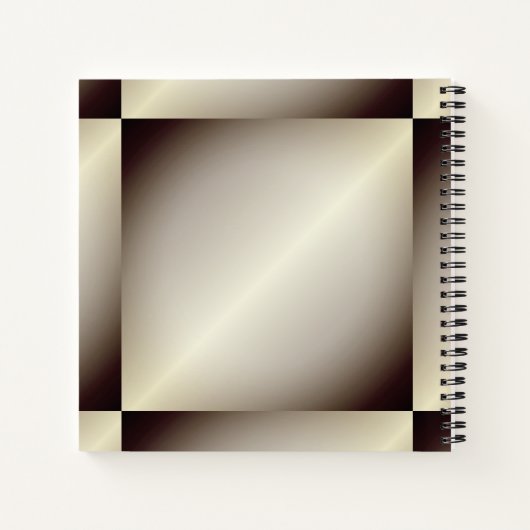 Carnet Conception des fléchettes Monogrammes (Dos)