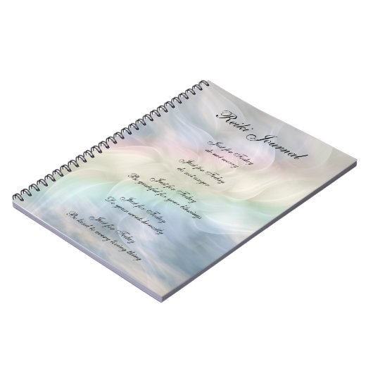 Carnet Conception des Principes de Reiki (Côté gauche)