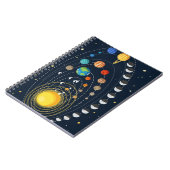 Carnet Conception d'espace de système solaire mignon - Éd (Côté gauche)