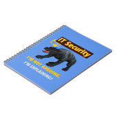Carnet Conception d'humour technologique expliquant la sé (Côté gauche)