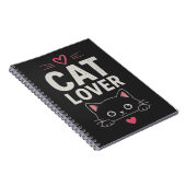 Carnet Conception d'illustration de chat minimal mignon a (Côté Droit)