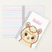Carnet Conception d'illustration de lama mignon (À l'intérieur)