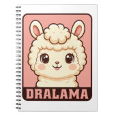 Carnet Conception d'illustration de lama mignon (Devant)
