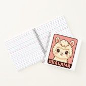 Carnet Conception d'illustration de lama mignon (Intérieur)