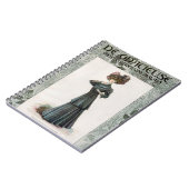 Carnet Conception d'illustration de mode de dame jolie vi (Côté gauche)